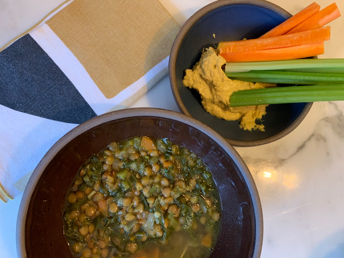 wintery lentil soup
